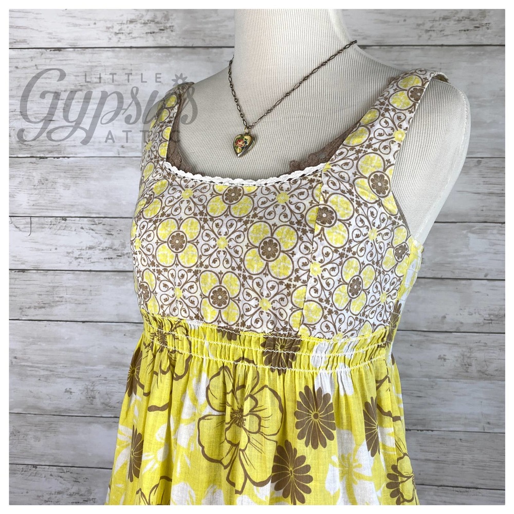 OLD Hippie Flower Child Top - Picture 10 of 12